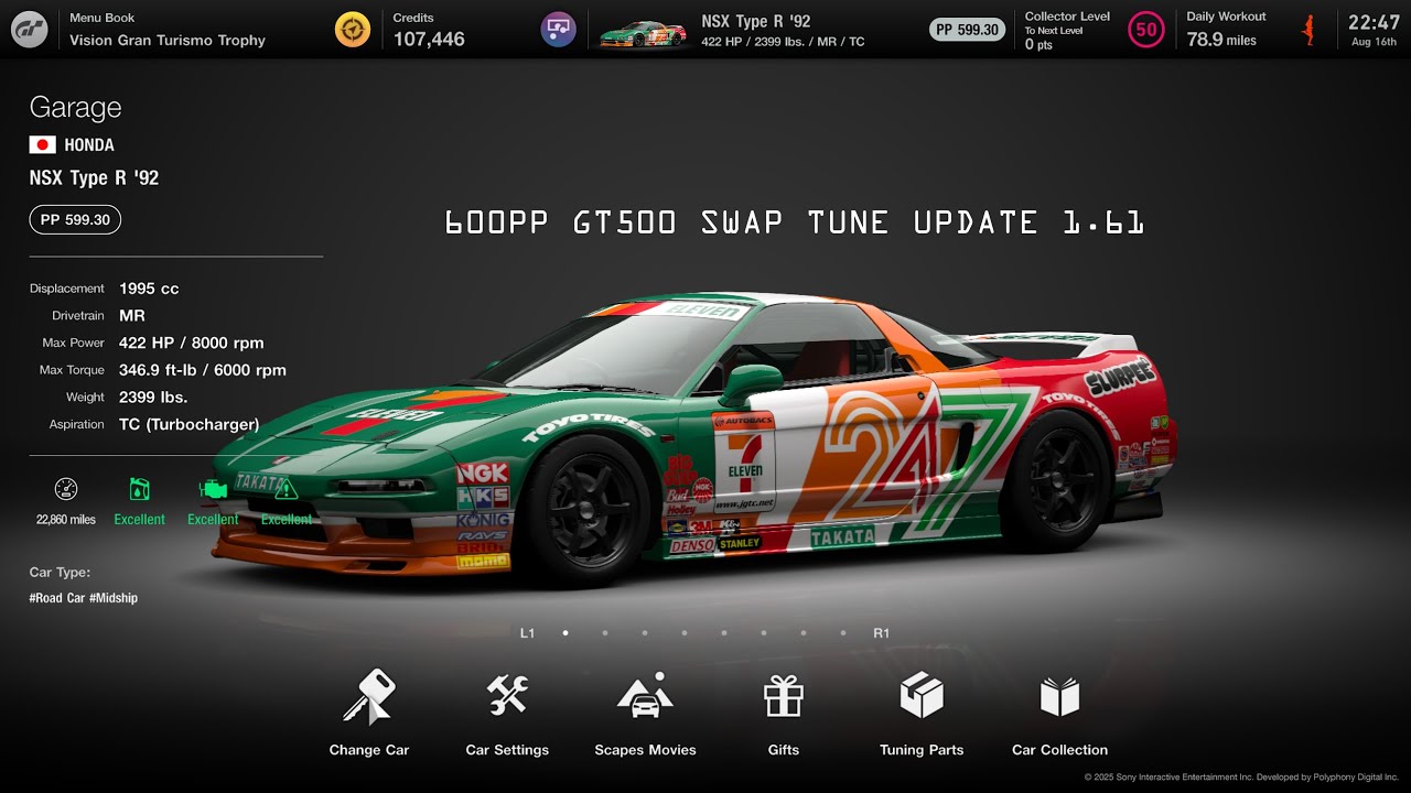 Gran Turismo 7] Mazda 3'19 787B swap 600pp tune U1.61 - YouTube