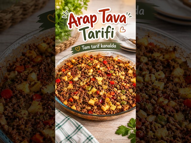 Arap Tava Tarifi 🍽️ Tam Tarif Kanalda! #shorts