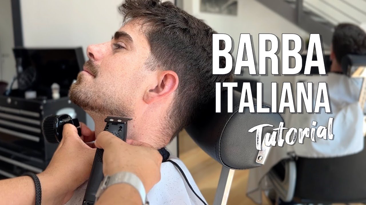 Como hacer BARBA ITALIANA - Tendencia 🧔🏻‍♂️