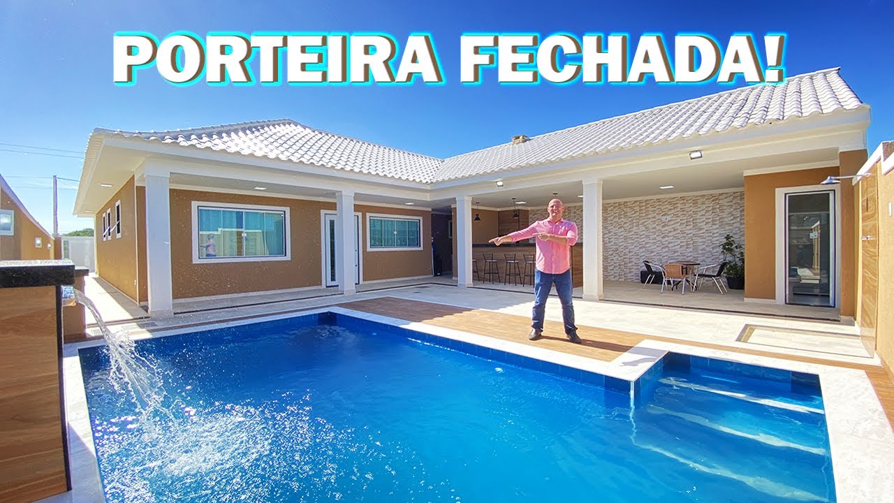 CASA DOS SONHOS 😍 FINAMENTE DECORADA | PORTEIRA FECHADA | ARARUAMA RJ - REGIÃO DOS LAGOS