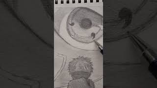 Obito Uchiha x talwinder #drawing #obito #ytshorts #shorts