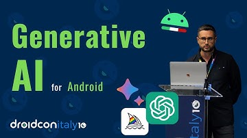 THE POWER OF GENERATIVE AI FOR ANDROID APP DEVELOPMENT | Droidcon Italy 2023 Talk
