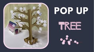 Pop Up Tree in a Scrapbook | Дерево в альбоме