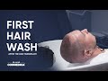 First Hair Wash After the Hair Transplant