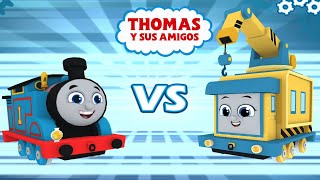 TOMAS y sus amigos en español. El tren Thomas en carreras ChuChu.