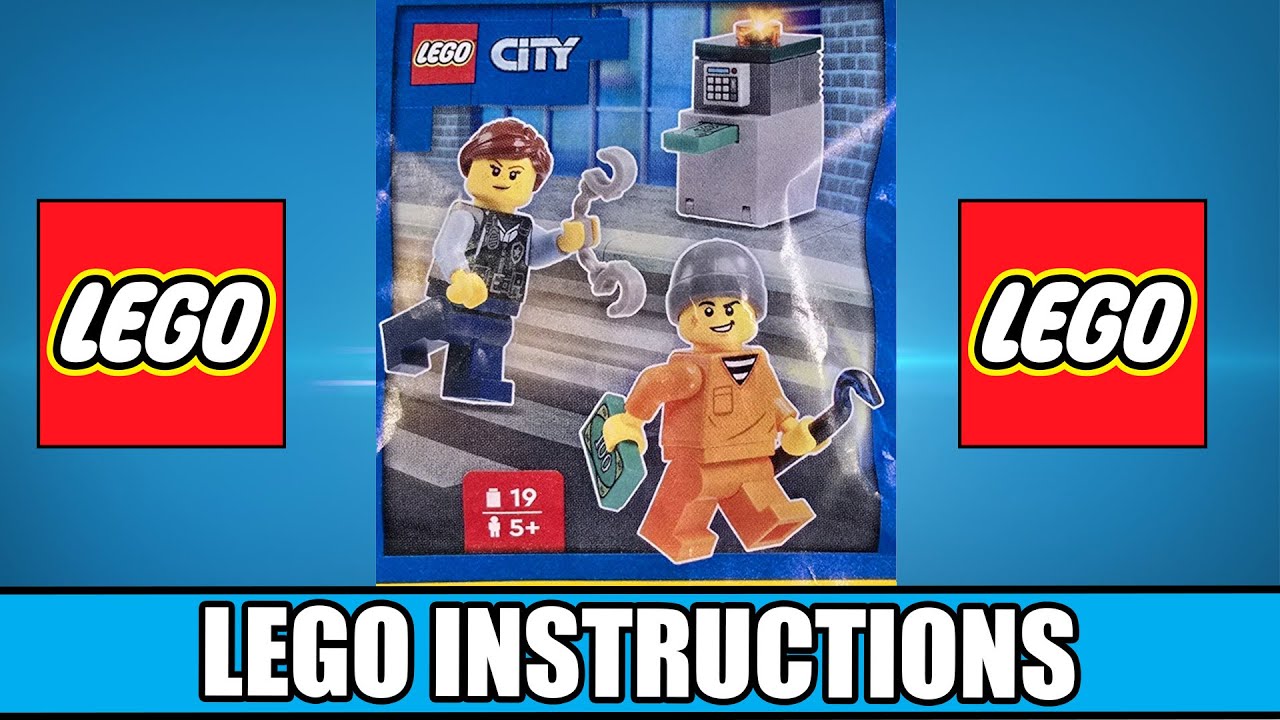 City - Police Chase - Magazine Gift LEGO instructions