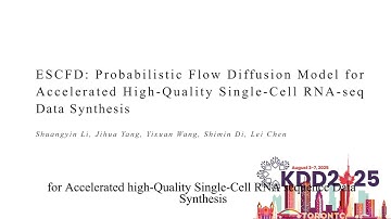 KDD 2025 - ESCFD: Probabilistic Flow Diffusion Model