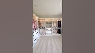 Dressing room Interior Design Ideals | Dressing Room Decor | Wardrobe design ideas #wardrobe #house