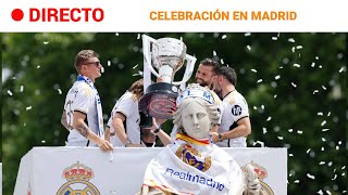 REAL MADRID:  Los JUGADORES celebran su LIGA número 36 por las calles de la capital |｜tvOneNews 