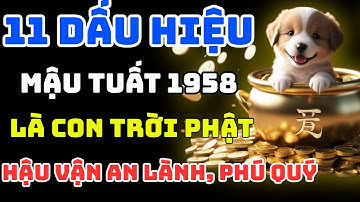 11 Dấu Hiệu Ít Ai Biết : Mậu Tuất 1958 Có Căn Duyên Trời Phật, Phúc Đức Sâu Dày, Hậu Vận Nở Hoa!
