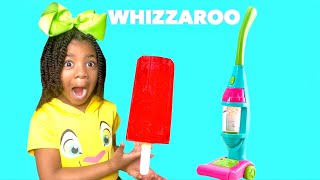 Sparkle Whizzaroo Pretend Play Selling Ice Cream And Clean Up With Cleaning Toys