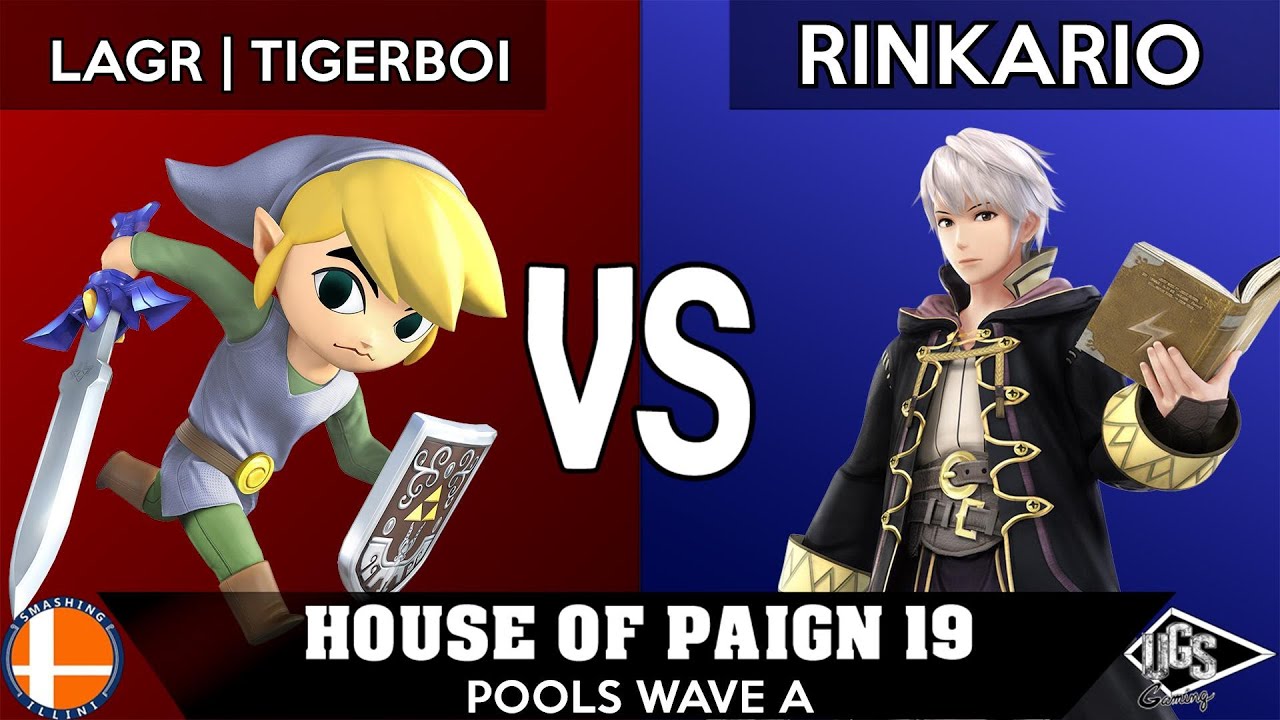 House of Paign - Pools Wave A - LAGr | tigerboi (Toon Link) Vs. Rinkario (Robin) - YouTube