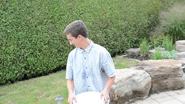 Ice bucket challenge with my cat!