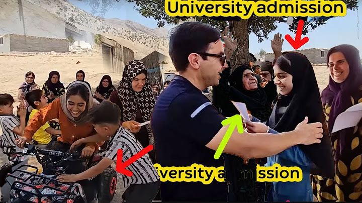 So exciting! Medina's admission into university