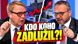 JUCHELKA vs JUREČKA: DRSNÝ STŘET O DŮCHODY! Kdo zadlužil Česko a co nás čeká? | ČT Debata