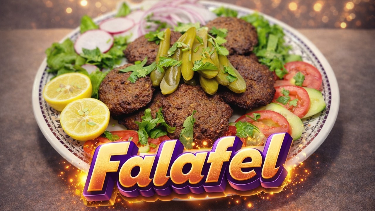 🥙 Crispy Homemade Falafel Recipe