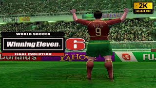 Winning Eleven 6 Final Evolution PS2 | BEST Goals Vol.1