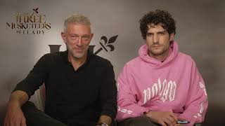 Vincent Cassel & Louis Garrel interview on The Three Musketeers: Milady