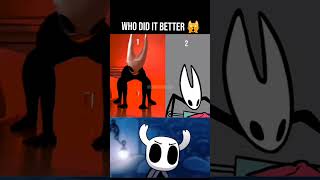 "Who did it better ?" - HollowKnight Silksong