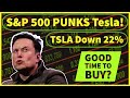 Tesla (TSLA) Stock DENIED From S&P 500 - Down 22% - Buy Sell or Hold Tesla Stock?