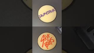 Kpop Demon Hunters Logo Pancake Art - Huntrx, Saja Boys Den Ver.