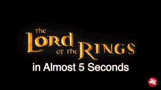 Fellowship of the Rings in Almost 5 Seconds (Remastered)