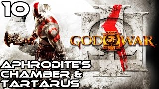God Of War 3 Remastered Walkthrough Part 10 - Aphrodite's Chamber & Tartarus - No Commentary