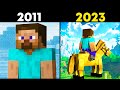 Minecraft 2011 - 2023 | Evolution Of Minecraft: in HINDI