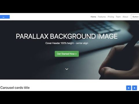 Full Screen Background Image In Html , Css and JavaScript || WhiteCode || #Html_Css