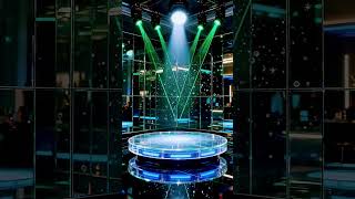 Futuristic Stage Lighting ✨ | Laser & Spotlight Effects | Ultra Modern Setup