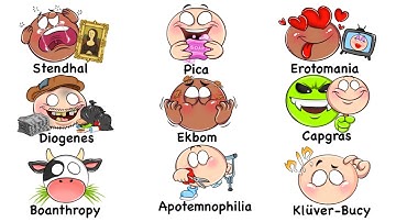 Every RARE Mental Disorder Explained in 16 Minutes