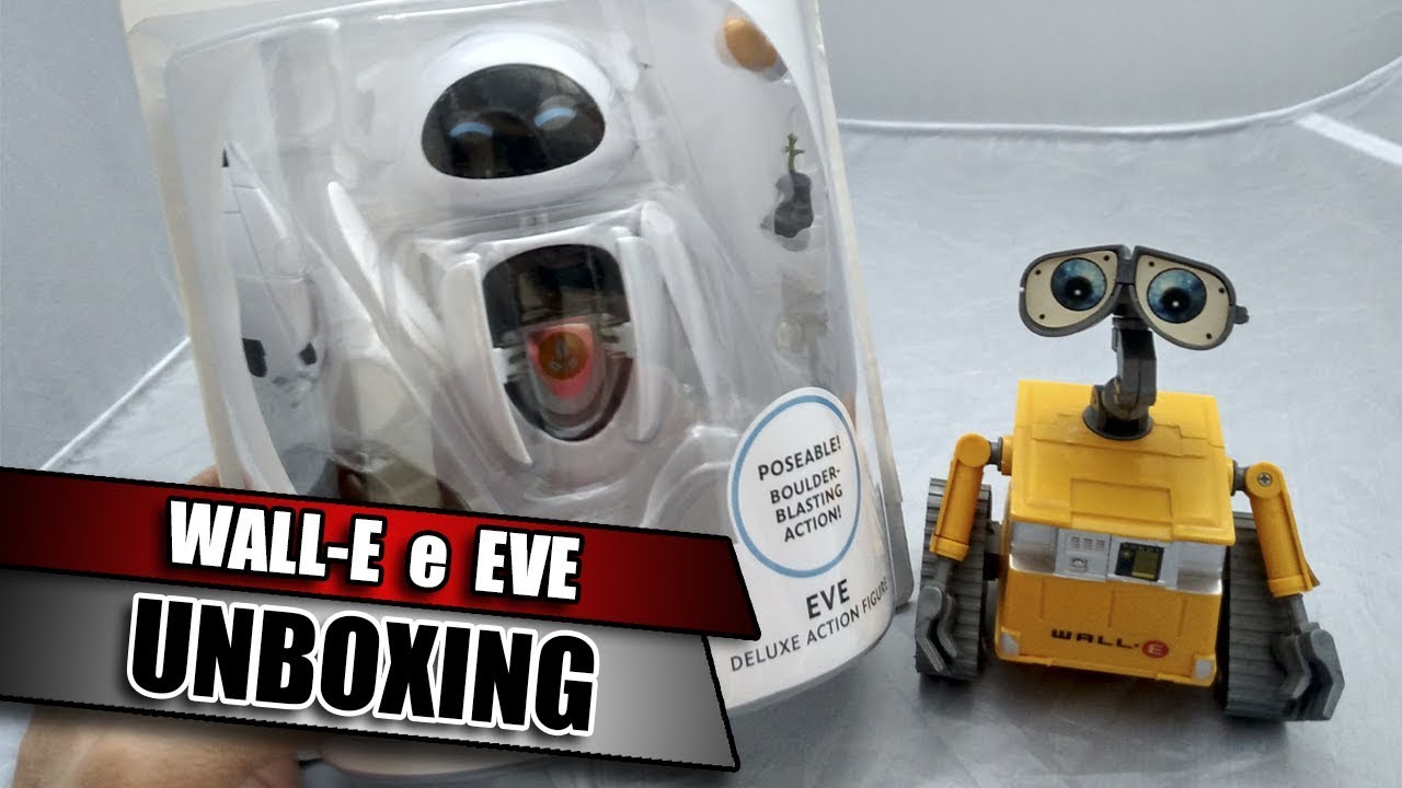 WALL-E e EVE - UNBOXING REVIEW - YouTube