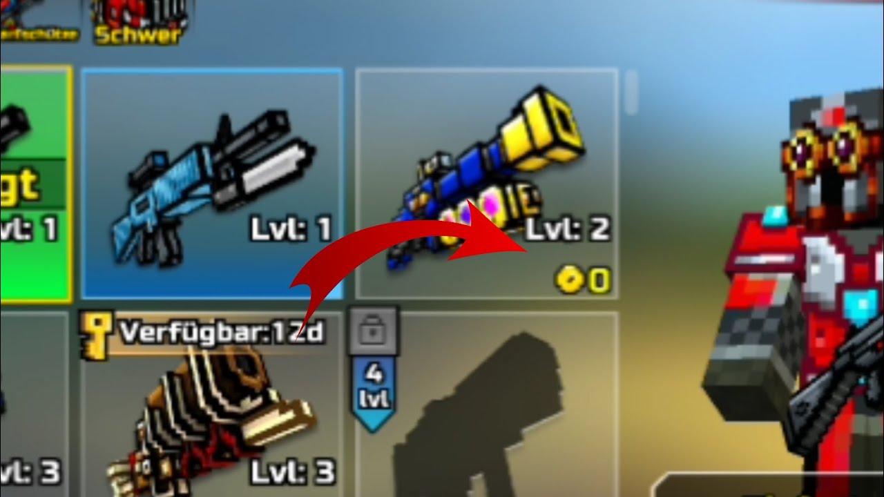 "Pixel gun 3D Mod Menu Launcher (Ulimited Gems&Coins), (One HitKill)