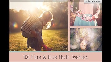 How to add Flare & Haze overlays in GIMP