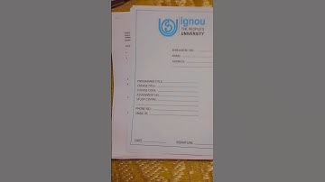 IGNOU Assignment order tie-ing #assignment#IGNOU#order