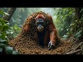🐒 No One Could Believe It! Orangutan Transformed Into a Swarm of Bees! Rescue Team to the Rescue