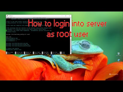 How to log into server as root user Ubuntu server Linux server