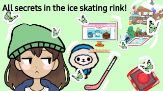 All secrets in the ice skating rink and apartment!|| Cloudy Toca|| PeachyTocaa|| screenshot 5