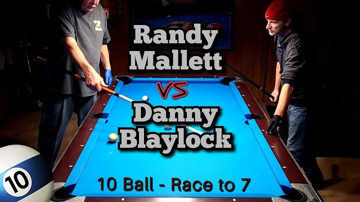Randy Mallett vs Danny Blaylock - 10 Ball -  Race ...