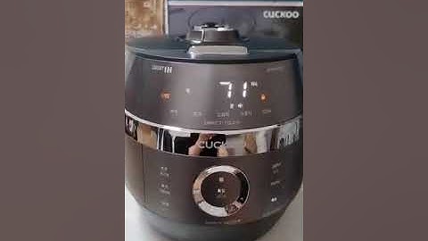 Cách sử dụng nồi cơm điện cuckoo JHTR1010FD