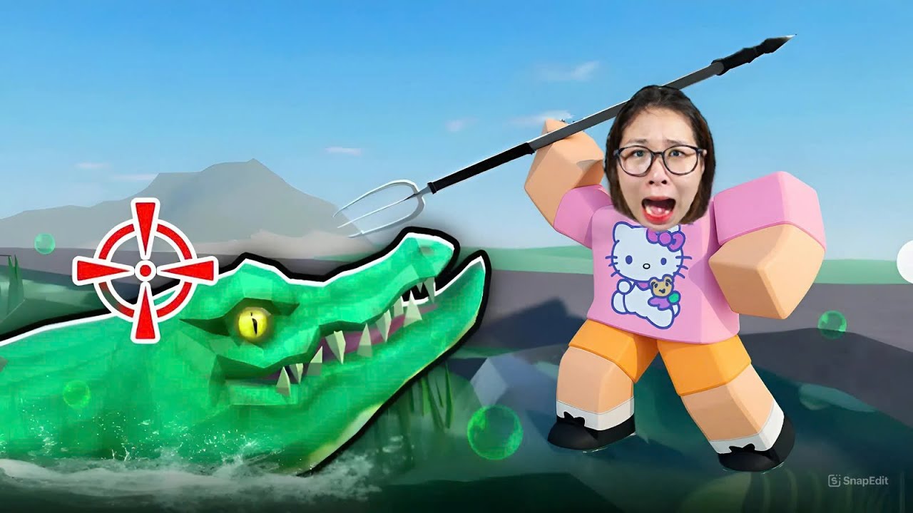 ỐC TV Trở Thành Gã Săn Cá Giỏi Nhất Trong Roblox