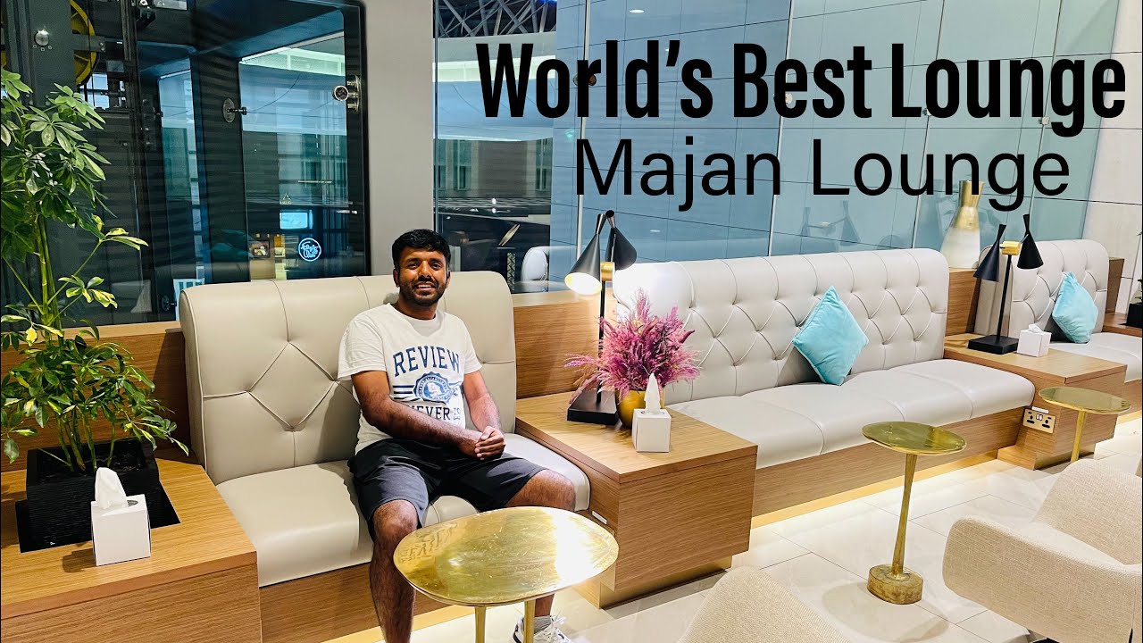 World’s Best Airport Lounge | Majan Lounge Muscat |