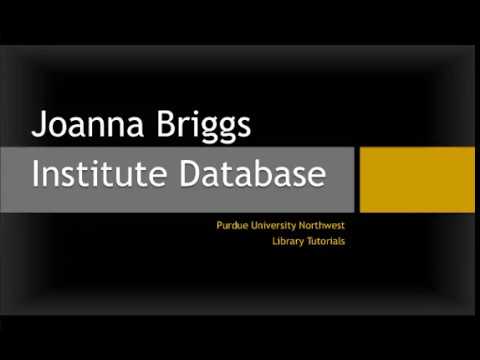 Joanna Briggs Database