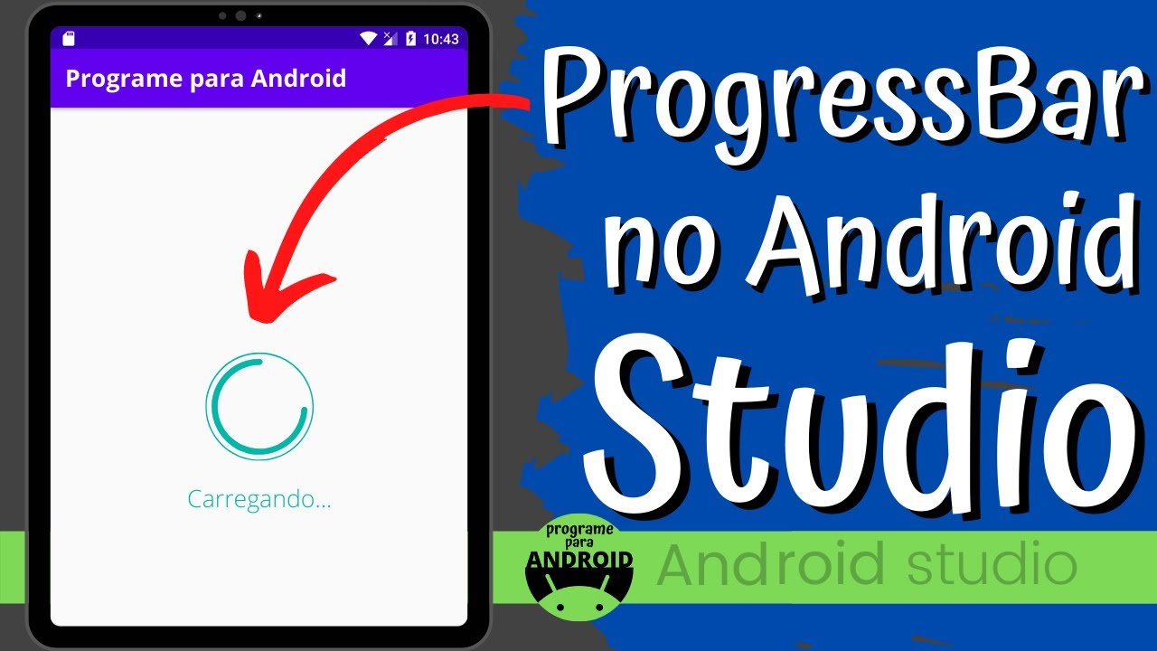 Android Studio | Usando o ProgressBar da maneira CERTA - YouTube