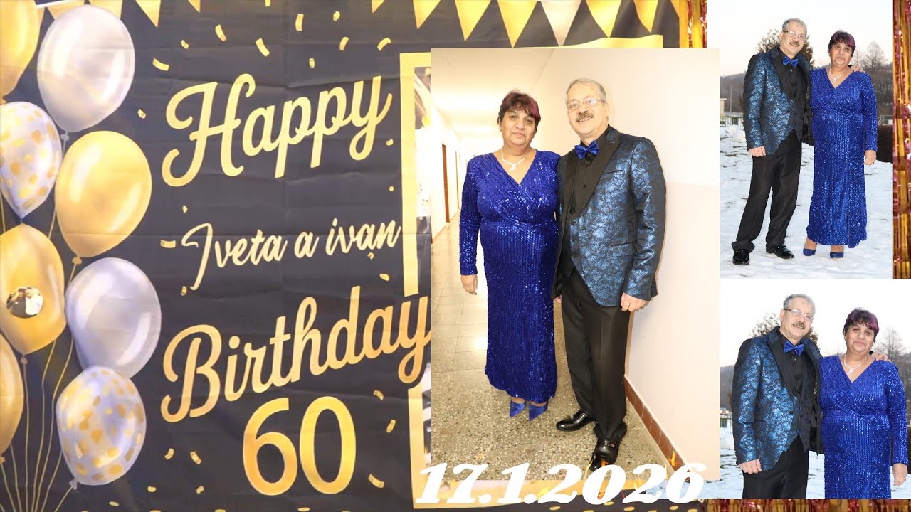 Spoločné výročie 60  rokov Ivan a Iveta Gelnica 17.1.2026 skupina Markušovce