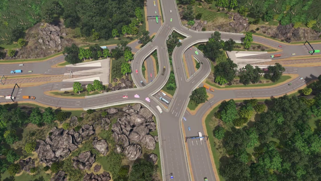 SA Marquise Interchange in Cities Skylines