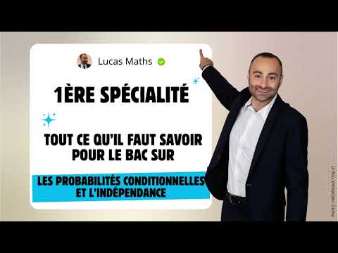 Conditional probabilities and independence (Book "Succeeding in the 1st year specialized Maths ex...