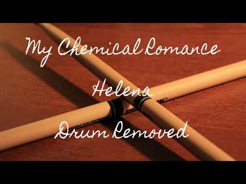 My Chemical Romance - Helena (Drumless) | Drum Removed