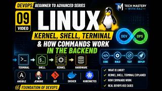 Linux Explained for DevOps Engineers | Kernel, Shell, Terminal | DevOps Beginner to Advanced #9