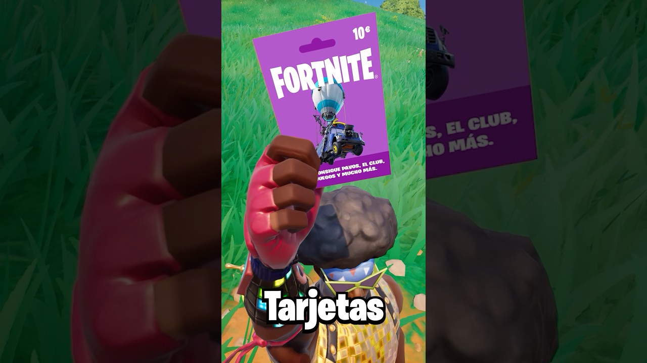 LAS NUEVAS TARJETAS REGALO DE FORTNITE 🎁 #fortnite